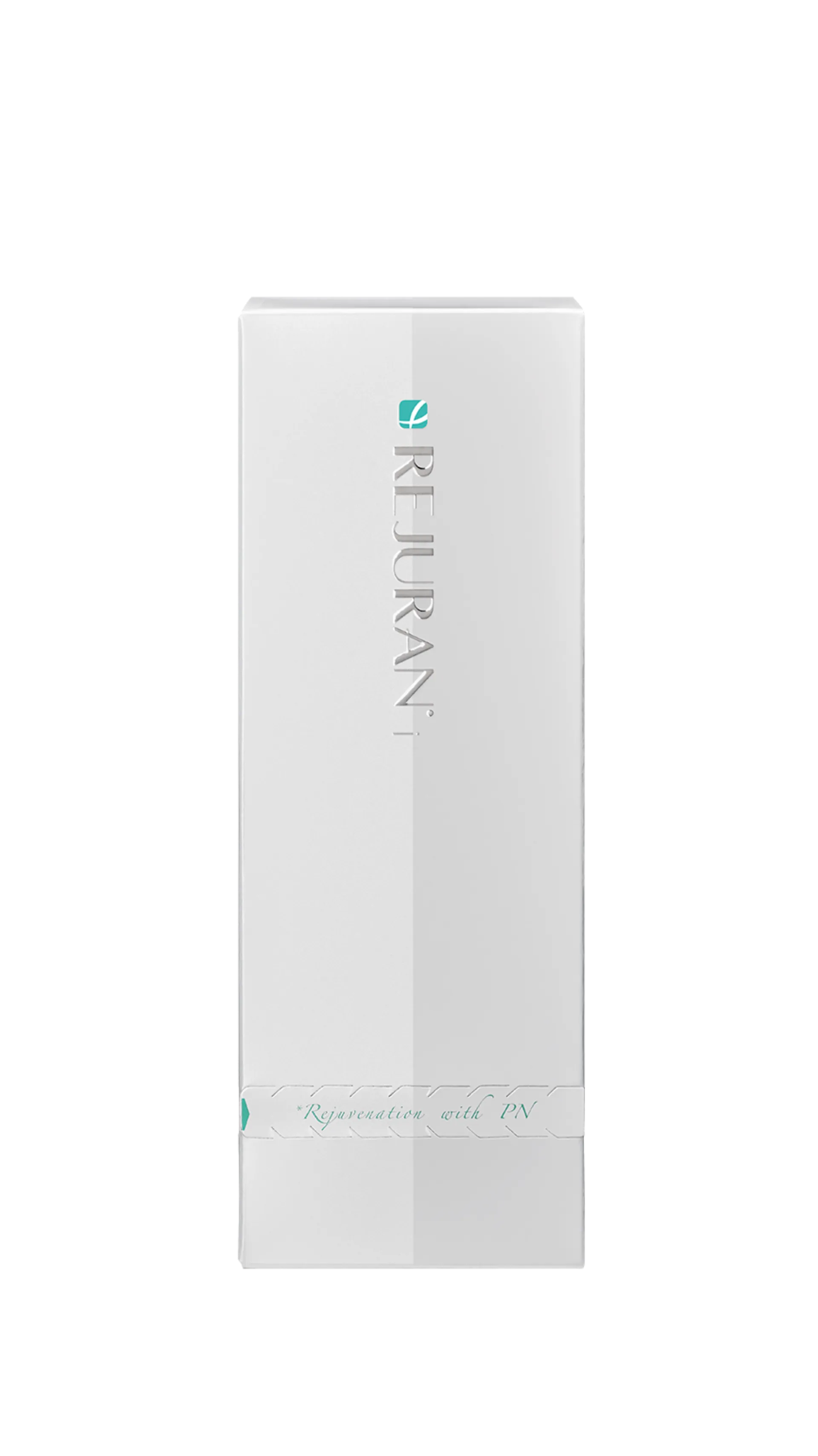 Rejuran polynucleotide vial on a linen tray in a senior Seoul consulting room — perimenopausal skin editorial reading