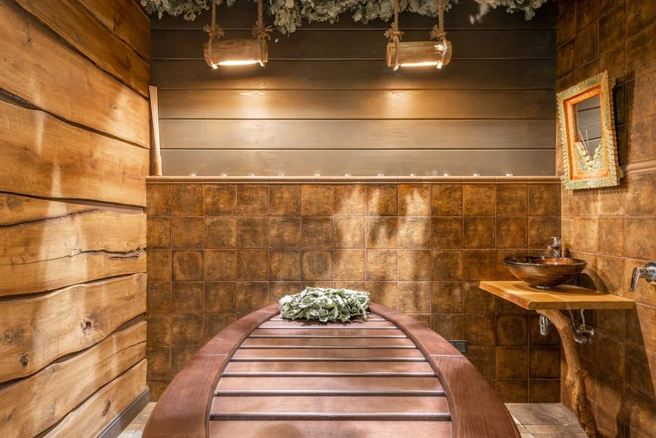 Editorial photograph of a Korean clinic consultation room — Korea Women's Health midlife column on full menopause aesthetic skin